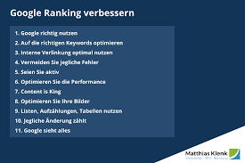 webseite optimieren für google